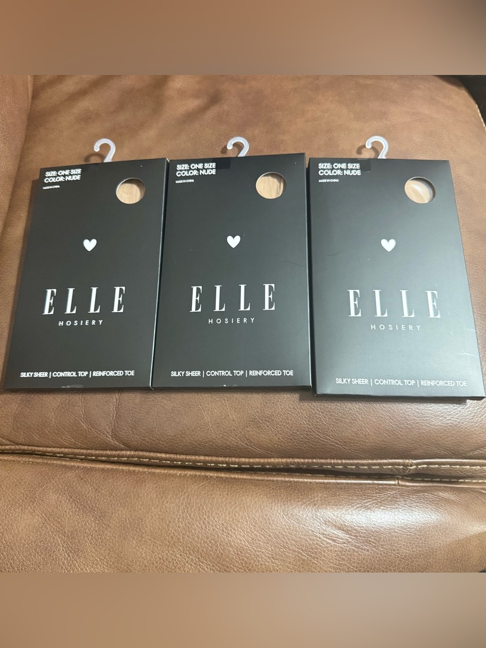 Elle Silky Sheer Hosiery -Bundle of 3